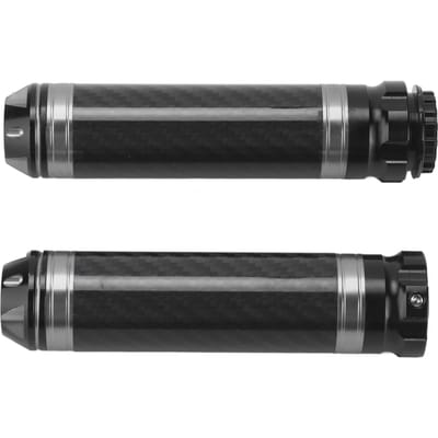 2 STUKS Motorfiets Stuur Grip Cover Koolstofvezel Corrosiebestendig Waterdicht Universeel voor