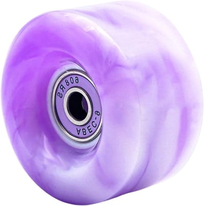 Rolwielen - Vervangende wielen - Rolschaatsen - Met hogesnelheidslagers - 58 mm x 32 mm - Gemengde kleuren