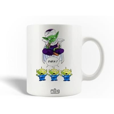 Mug en Céramique - MANIACASE - Piccolo - Blanc - 30cl - Compatible Lave-Vaisselle