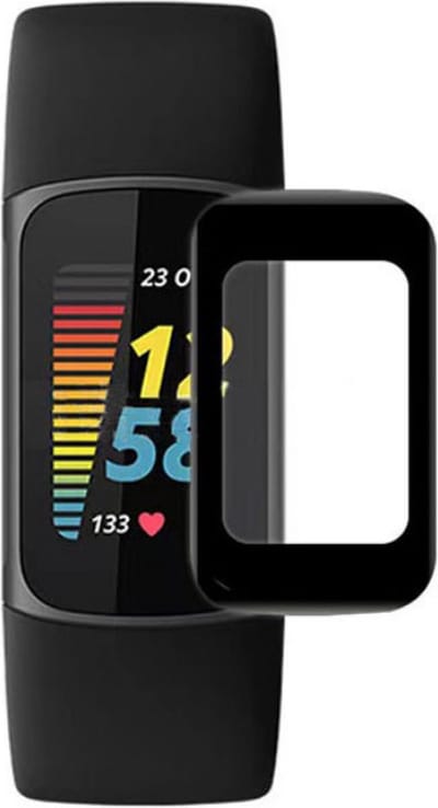 KELERINO. Screenprotector geschikt voor Fitbit Charge 5 - 3-pack