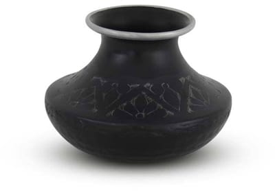 Safaary - Hammam Pot Zwart Vintage Ø 15cm