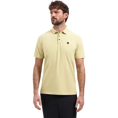 No Excess Polo short sleeve basic yellow