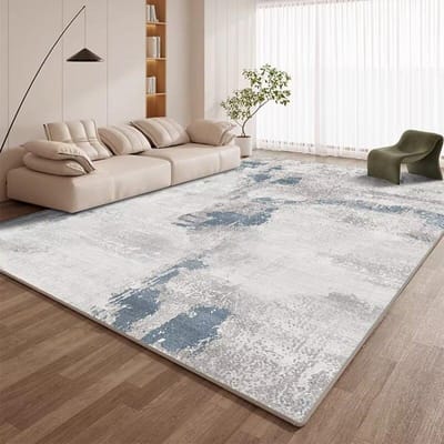 Tapis abstrait nordique 200x300 Tapis grande taille Antidérapant Pliable pour Salon Chambre Décoration de Maison 100*200cm