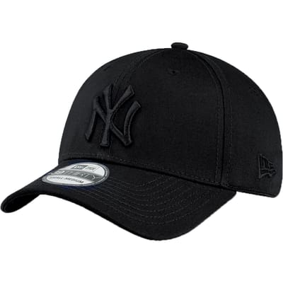 New Era MLB New York Yankees Cap - 39THIRTY - S/M - Black/Black