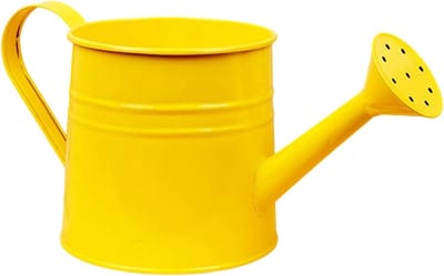 Metalen Gieter - Waterkan Bloemen - Planten Verzorgen - Robuuste Constructie - 1 Liter - Rood