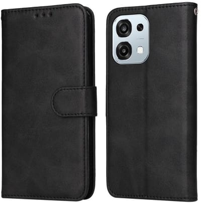 Telestore - hoesje geschikt voor OPPO A6 Pro 4G / 5G - zwart agenda book case hoesje