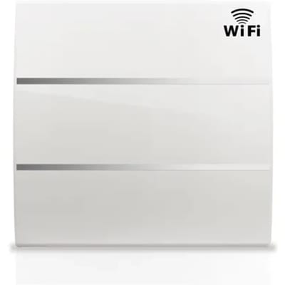 Hjm Elektrisch Radiator Evelyn Wifi 1000w Slim Keramische Traagheid Wit