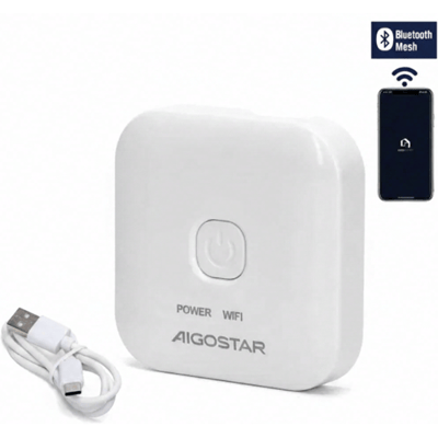 Aigostar slimme gateway, Bluetooth mesh-versie, wit