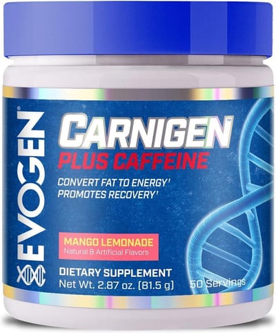 Evogen Nutrition - Carnigen Plus Mango Lemonade 50 porties - Afvalsupplement  - Sportsupplement