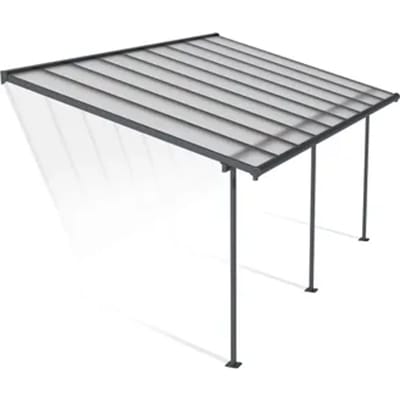 Palram | Canopia - Terrasoverkapping Sierra - Donkergrijs - 3x5,6m