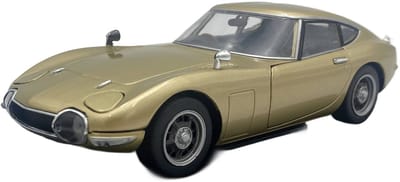 Toyota 2000 GT 1967 124229 WhiteBox model 1:24 goud