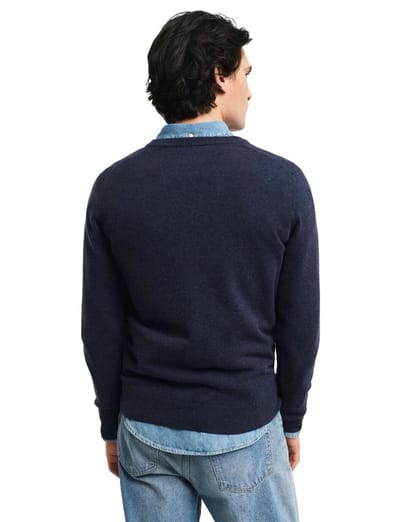 Gant trui donkerblauw