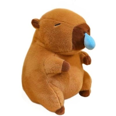 1-3 stuks Grote Snot Capibara Pluche Speelgoed Schattige Capibara Rekbare Snot Grappige Pluche Pop Kawaii Knuffeldieren Verjaardagscadeau Woondecoratie brown