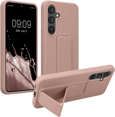 kwmobile back cover voor smartphone - geschikt voor Samsung Galaxy S25 - 1x beschermhoesje van kunststof - In oudroze