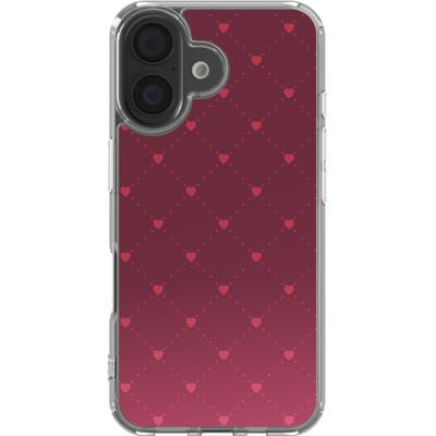 imoshion Hoesje - Geschikt voor Apple iPhone 16 - Design hoesje - Crush Check Coral Dust