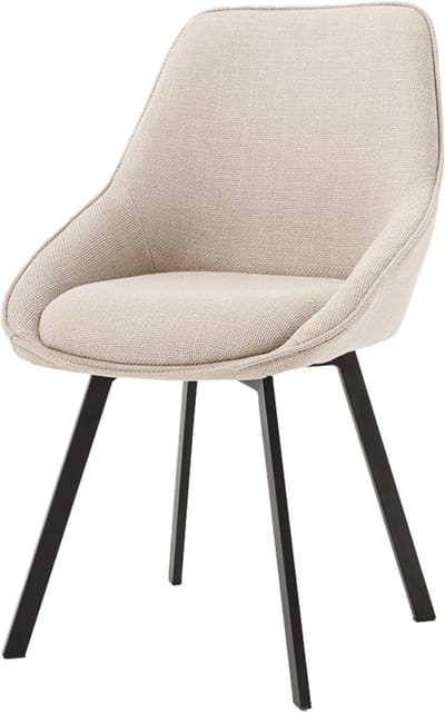 Tower Living Borgo Stoel - Bjorn 24 beige (draaibaar)