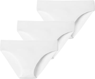 Schiesser Dames slip / onderbroek 3 pack Invisible Light