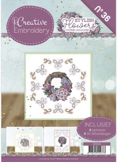 Creative Embroidery 36 - Yvonne Creations - Stylish Flowers