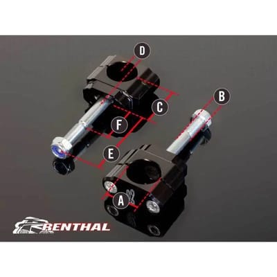 Motorfiets stuur Renthal Kawasaki KX 250 F (KX250Z) 36Tech
