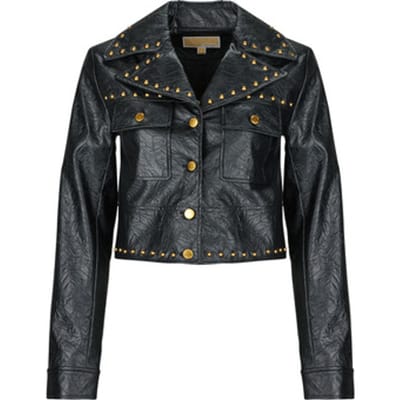 Leren Jas MICHAEL Michael Kors STUDDED FX LEATHER JKT