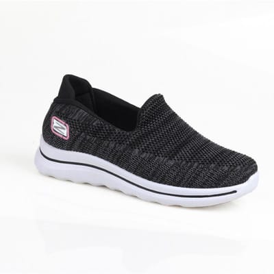 Schoenen voor Dames 2023 Nieuwe One Step Lazy Shoes, Casual Veelzijdige Mama's Webschoenen, Zachte Zool Dames Sportschoenen, Ademend 36 black