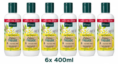 Kneipp - Douchegel - Levensvreugde - Citroen - 6x 400ml