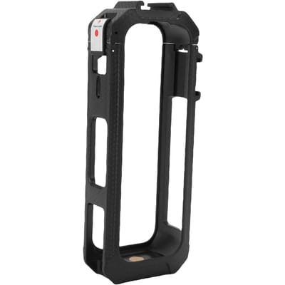 Magnetisch Beschermend Frame voor Camera Geschikt voor Insta360 X5 Camera Snelontgrendelende Plastic Kooi met black