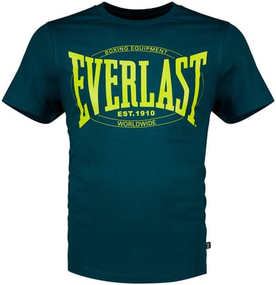 Everlast Jersey T-shirt Met Korte Mouwen Blauw S Man