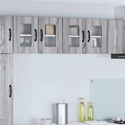 vidaXL - Vaatwasserpaneel - Kalmar - Grijs - Sonoma - 60 - x - 31 - x - 40 - cm