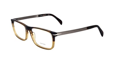 David Beckham DB 1095 Striped brown ruthenium 57/16/150 MAN Brilmonturen