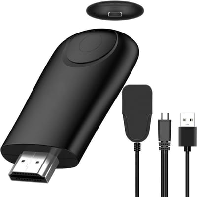 OIMG Ultra HD - HDMI Dongle - 1080p -Beeldschermadapter - Draadloze HDMI-dongle - HD HDMI Uitvoer - Wifi-display dongle - Draadloze HDMI-dongle - Dongel voor TV - Draadloze HDMI-adapter - Zwart