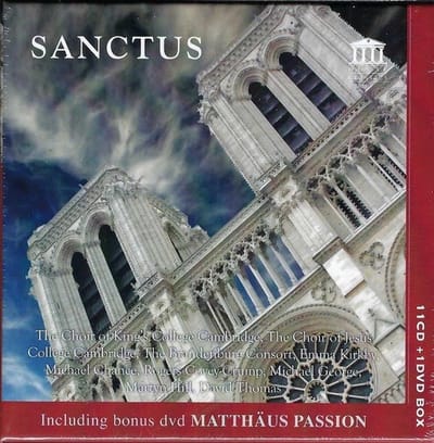 Choir Of King's College Cambridge, The Brandenburg Consort, Emma Kirkby, Michael Chance - Sanctus (11 CD | DVD)
