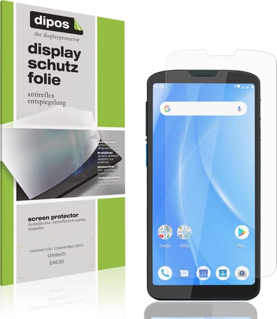 dipos – 4x Matte Beschermfolie geschikt voor Unitech EA630 | Krasbestendige & antireflecterende Screenprotector Ultra-Thin