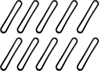 10 x  Spanelastiek TIR carrosserie rubber 40 cm