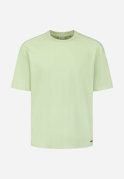 No Excess T-shirt crewneck solid heavy interl green
