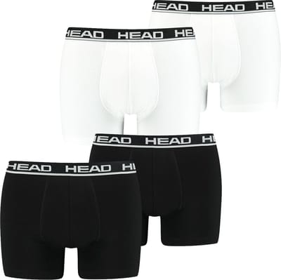 HEAD Heren Boxershorts HEAD BASIC BOXER 4er Pack Veelkleurig XL