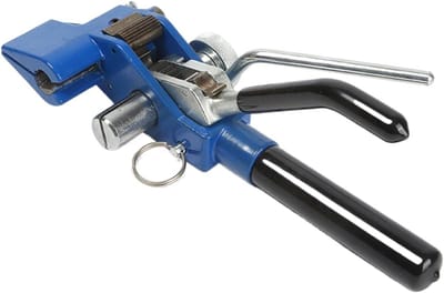 Tang voor binddraad - Draadwikkelsnijder Kabelbinder - Elektrisch werk - Roestvrij staal - 24 cm - Zilver