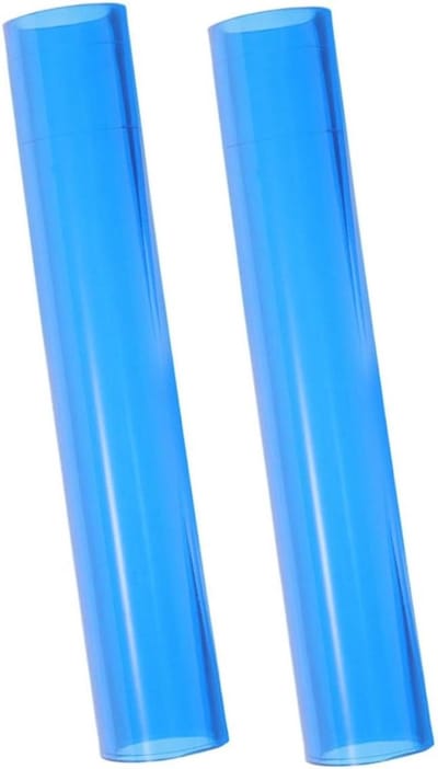 Tafeltennis Racketrollen - Rubberen Rolstokken - Rubber Aanbrengen - Veilig en Stevig - 183 cm Lengte - Blauw