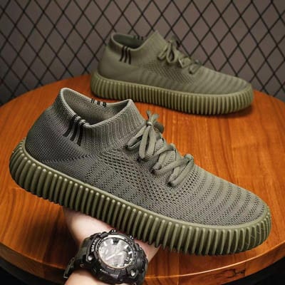 Nieuwe Herenschoenen Skateboarden voor Heren Sneakers Plat Mode Kokschoenen Ademend Antislip Tennisschoen Studentenschoenen 44 gray