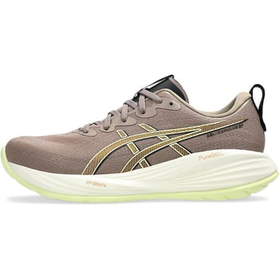 ASICS Gel Cumulus 27 Taupe Grijs Heren Sneakers Zwart 1011B960-020 44 gray