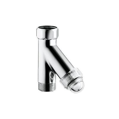 GROHE WAS-Schuine filter 41275 DN20 tot 80 Gr. C met helderzicht-kap chroom, 41275000