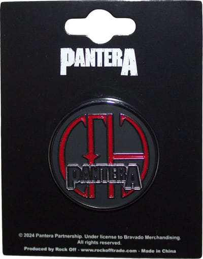 Pantera - Cowboys From Hell Logo Pin - Zwart