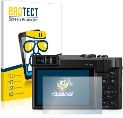 Screenprotector voor Panasonic Lumix DC-TZ91 Beschermglas transparant