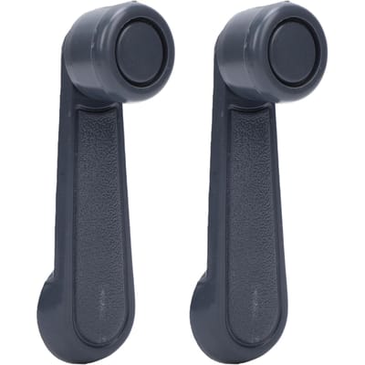 2 stuks Auto Raamkruk Handmatig 80760 01G20 Vervanging voor 720 D21 240SX Pick-up 1985 1997 black