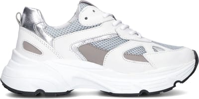 Omoda Tokio Sneakers Dames - Leren Sneaker - Wit - Maat 37