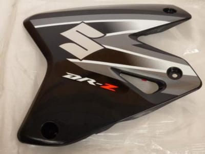Originele linker scoop voor suzuki 400 drz 2005-2008 17770-29f90-019 nieuw