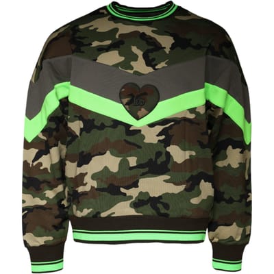 Camouflage Hart Sweatshirt Tsh86728