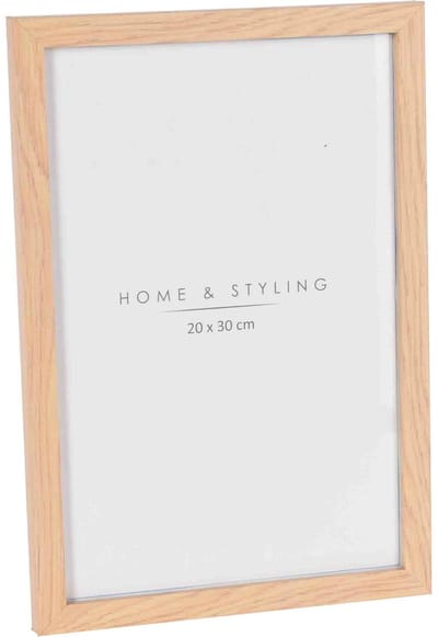 Home & Styling Fotolijst hout - geschikt voor foto van 20 x 30 cm - basic