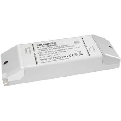BRUMBERG LED-voeding 24 V DC, dimbaar, 12 - 75 W