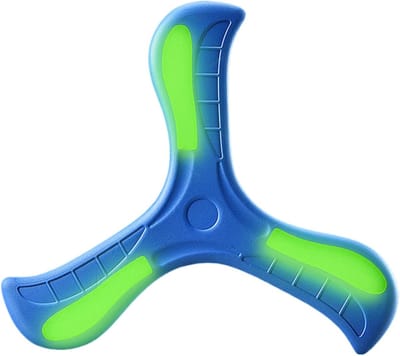 Vliegend Spinner Speelgoed - Interactieve Werpschijf - Buiten Spelen - Lichtgevend Ontwerp - 23 x 20.5 cm - Willekeurig